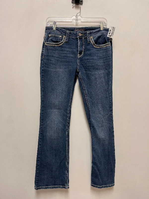 Jeans Boot Cut By Clothes Mentor In Blue Denim, Size: 12