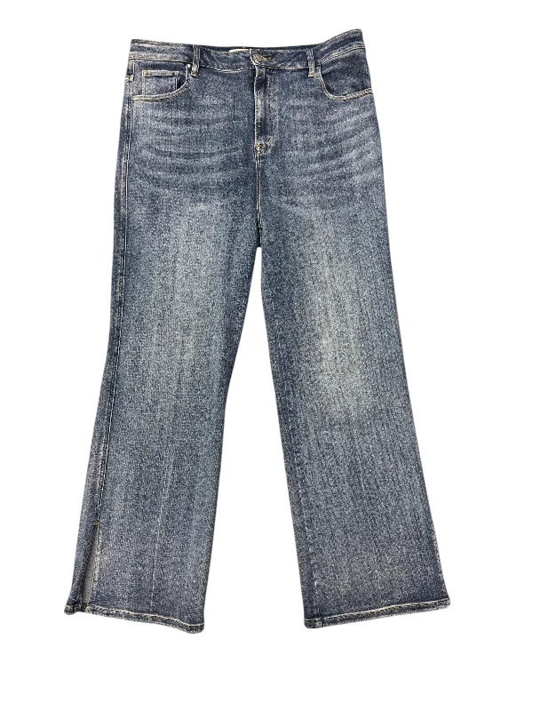 Jeans Boot Cut By Risen In Blue Denim, Size: 24