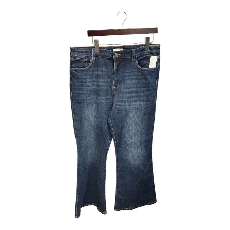 Jeans Boot Cut By Sts Blue In Blue Denim, Size: 10