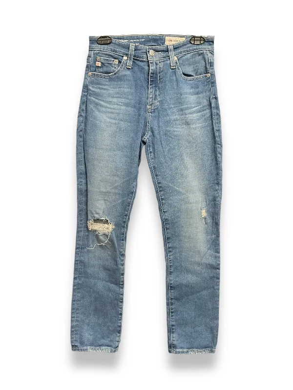 Jeans Boyfriend By Ag Jeans In Blue Denim, Size: 2