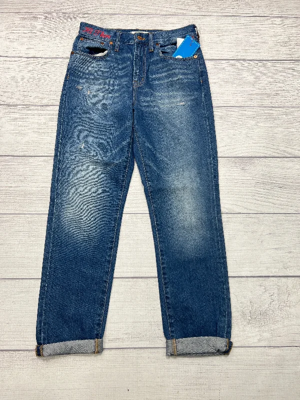 Jeans Boyfriend By Madewell In Blue, Size: 6