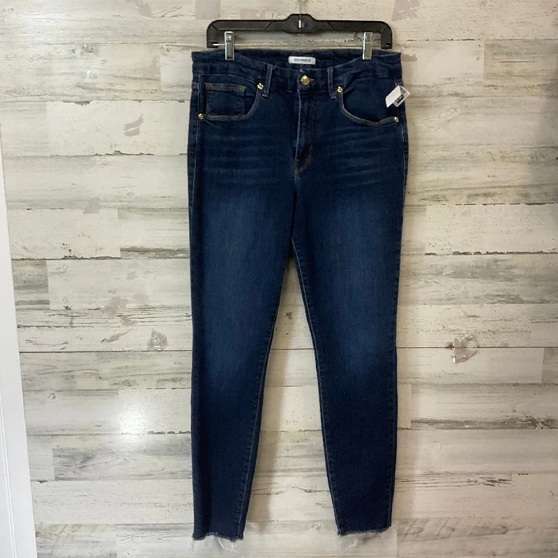 Jeans Skinny By Good American In Blue Denim, Size: 14