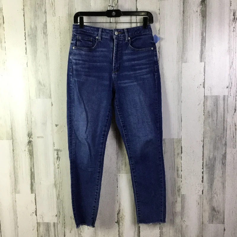 Jeans Skinny By Loft In Blue Denim, Size: 6