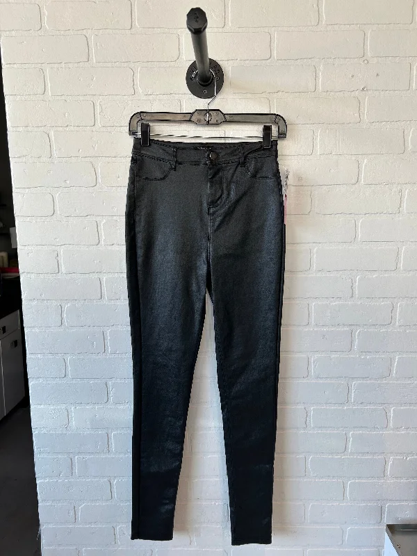 Jeans Skinny By Shinestar In Black, Size: 4