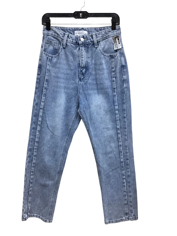 Jeans Straight By Clothes Mentor In Blue, Size: L