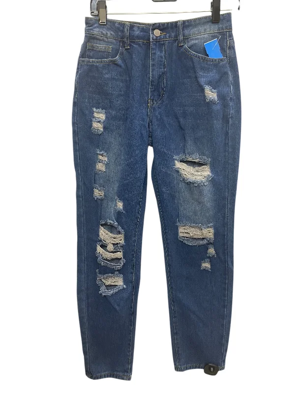 Jeans Straight By Clothes Mentor In Blue, Size: S