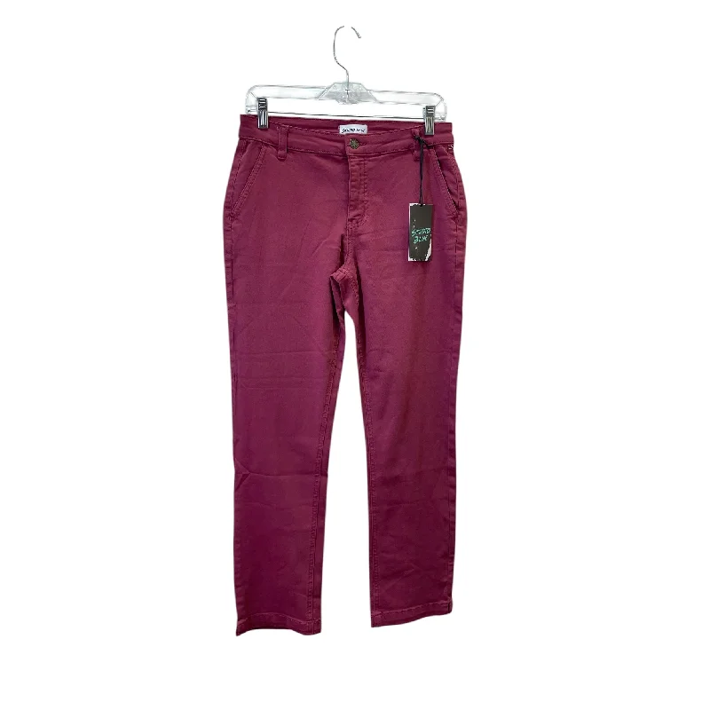 Jeans Straight By Studio Blue In Mauve, Size:6