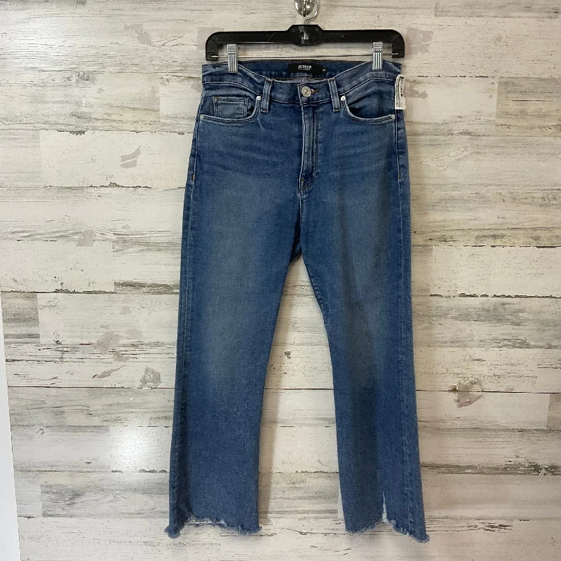 Jeans Straight By Hudson In Blue Denim, Size: 8