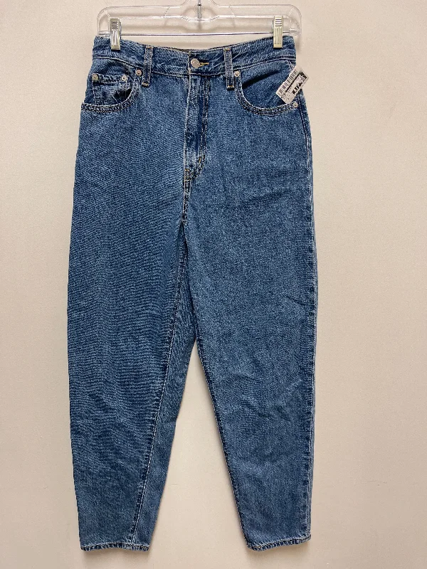 Jeans Straight By Levis In Blue Denim, Size: 2