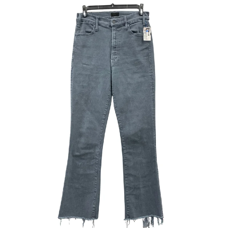 Jeans Straight By Mother Jeans In Grey, Size: 2