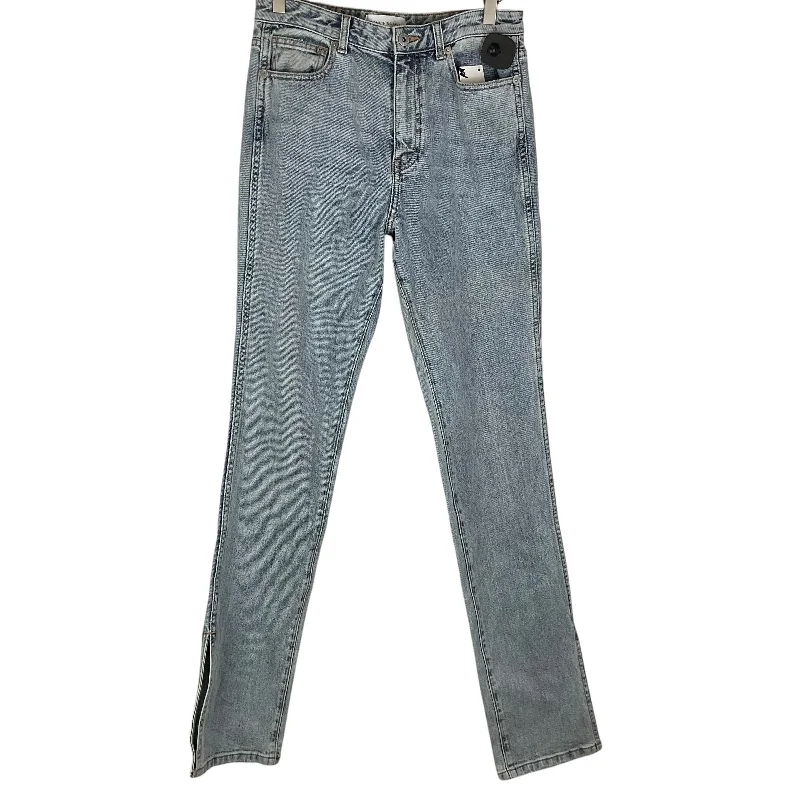 Jeans Straight By Something Navy In Blue Denim, Size: 8