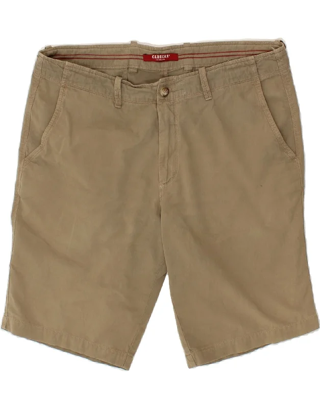 CARRERA Mens Chino Shorts IT 54 2XL W368 Brown Cotton