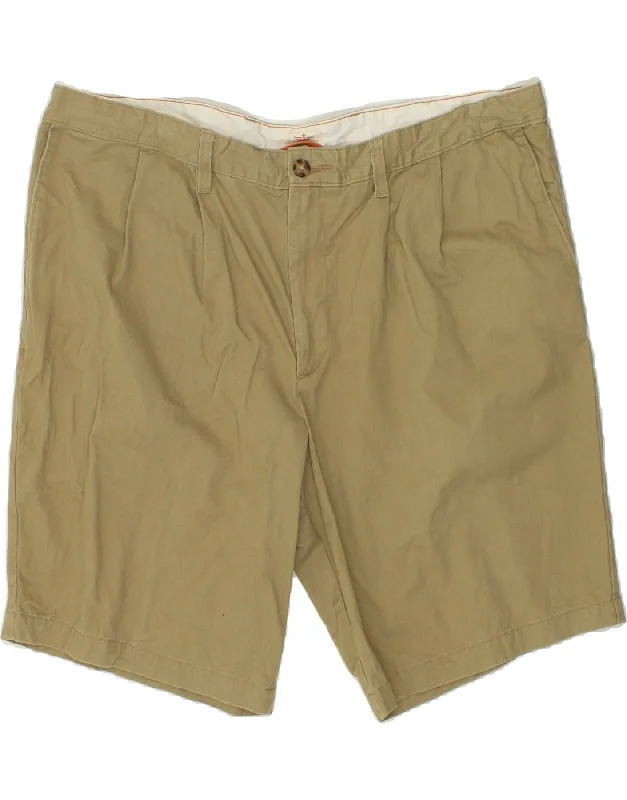 DOCKERS Mens Chino Shorts W42 2XL Khaki Cotton