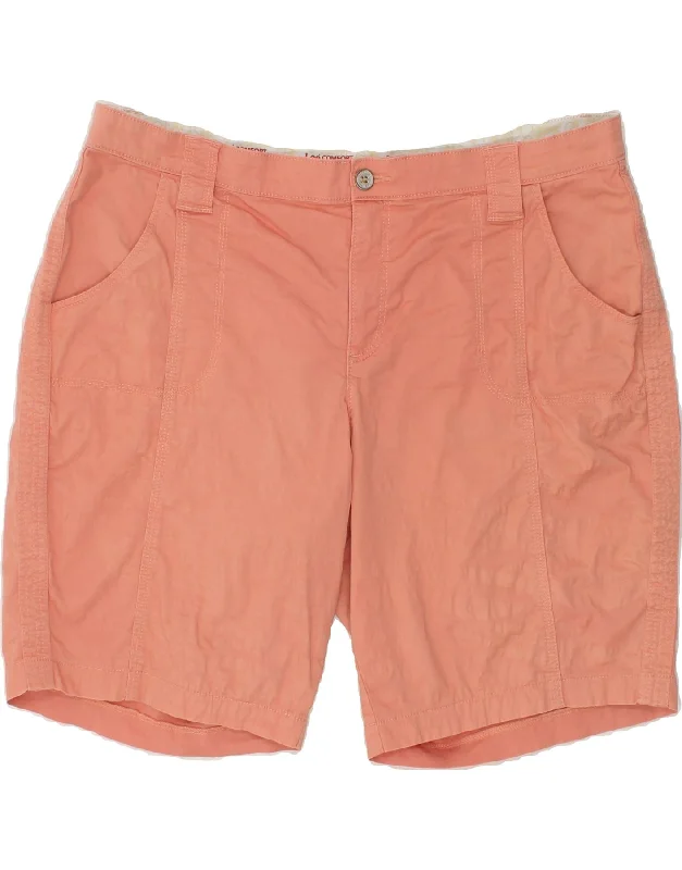 LEE Mens Comfort Fit Casual Shorts W40 XL Pink Cotton