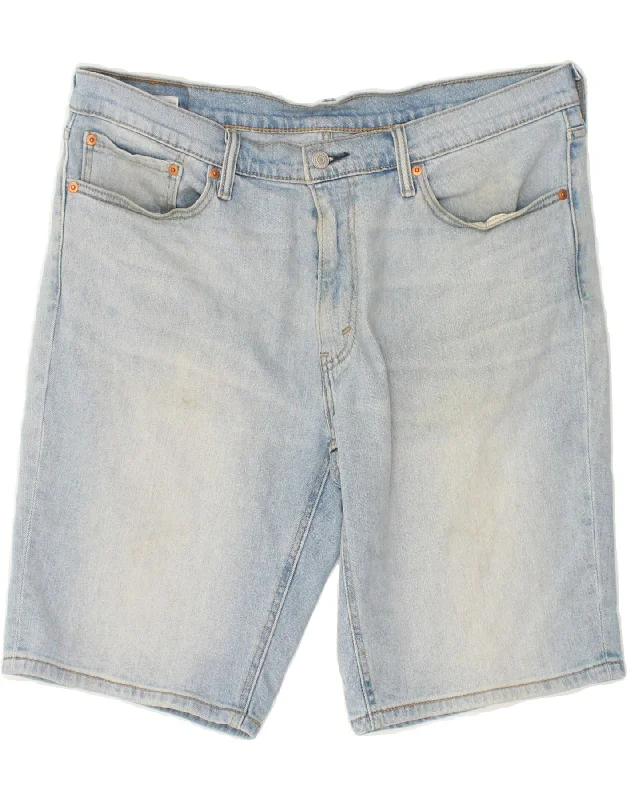 LEVI'S Mens 541 Denim Shorts W36 Large Blue Cotton