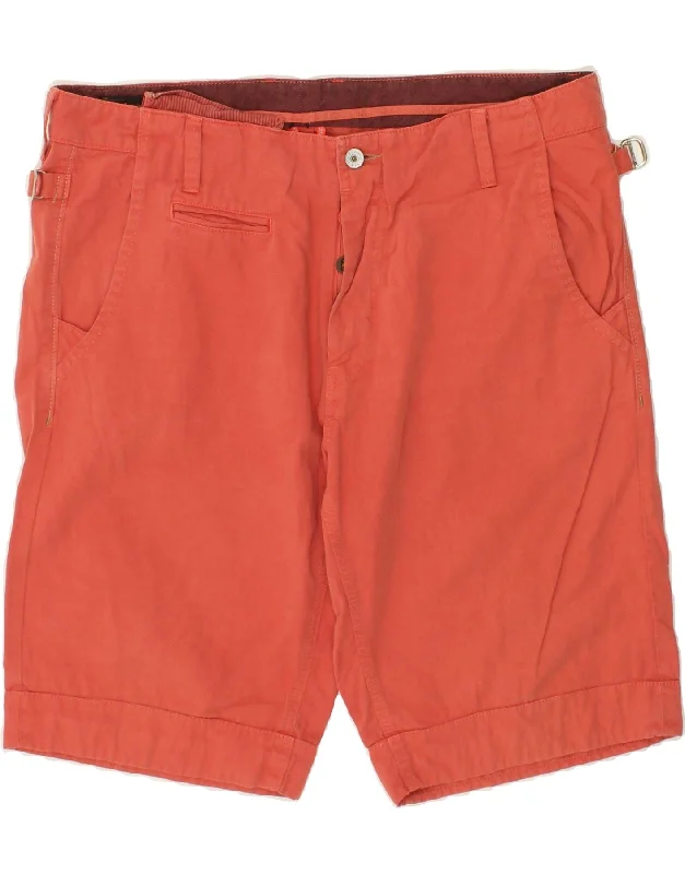 MARLBORO CLASSICS Mens Casual Shorts W40 XL Red Cotton