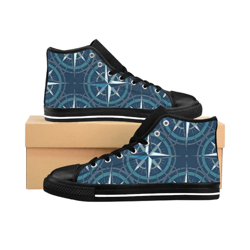 Men's Classic Sneakers -  Compass