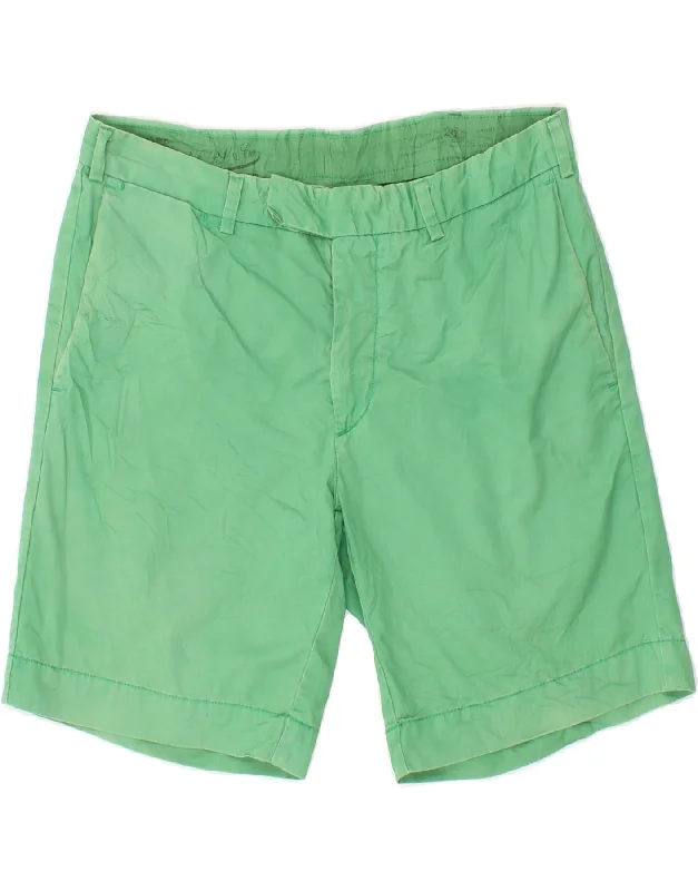 POLO RALPH LAUREN Mens Chino Shorts W30  Medium Green Cotton