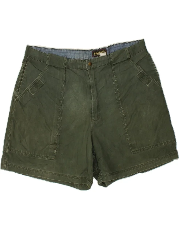 TIMBERLAND Mens Chino Shorts W40 XL Green Cotton