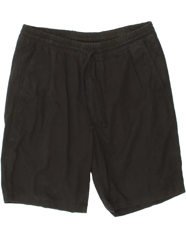 VANS Mens Chino Shorts Medium W30  Black Cotton