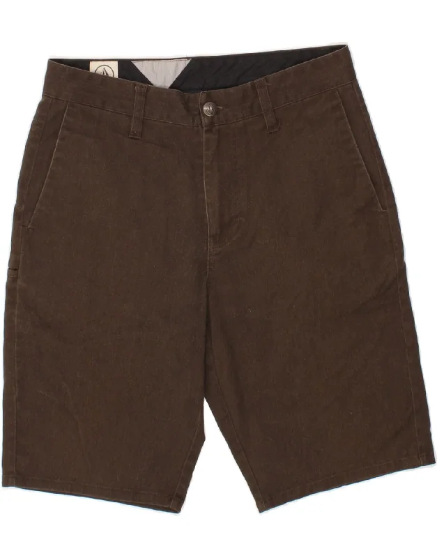 VOLCOM Mens Cargo Shorts W28 Small Brown