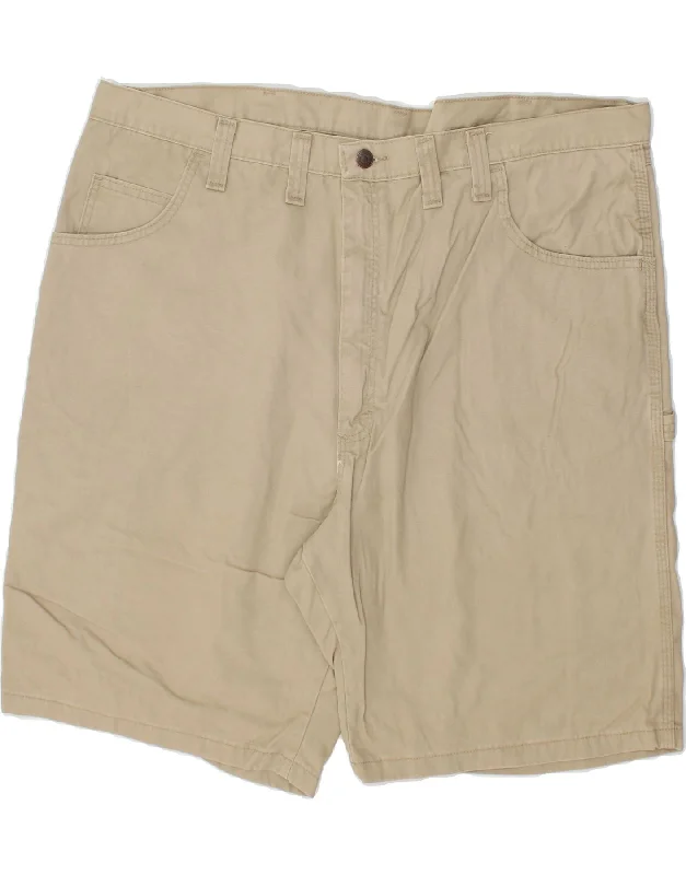 WRANGLER Mens Casual Shorts W44 2XL Beige Cotton