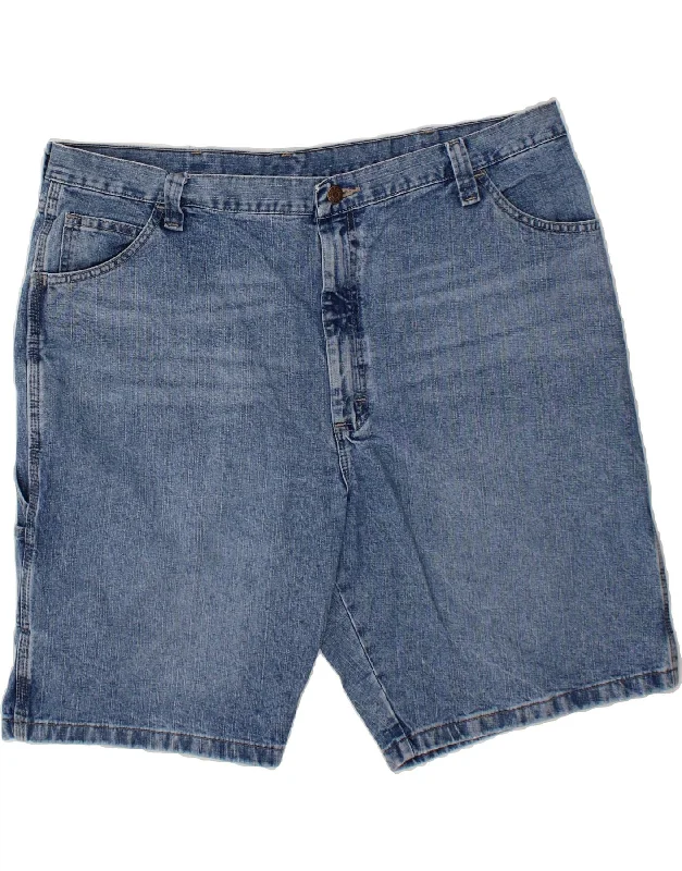 WRANGLER Mens Denim Shorts W42 2XL Blue Cotton