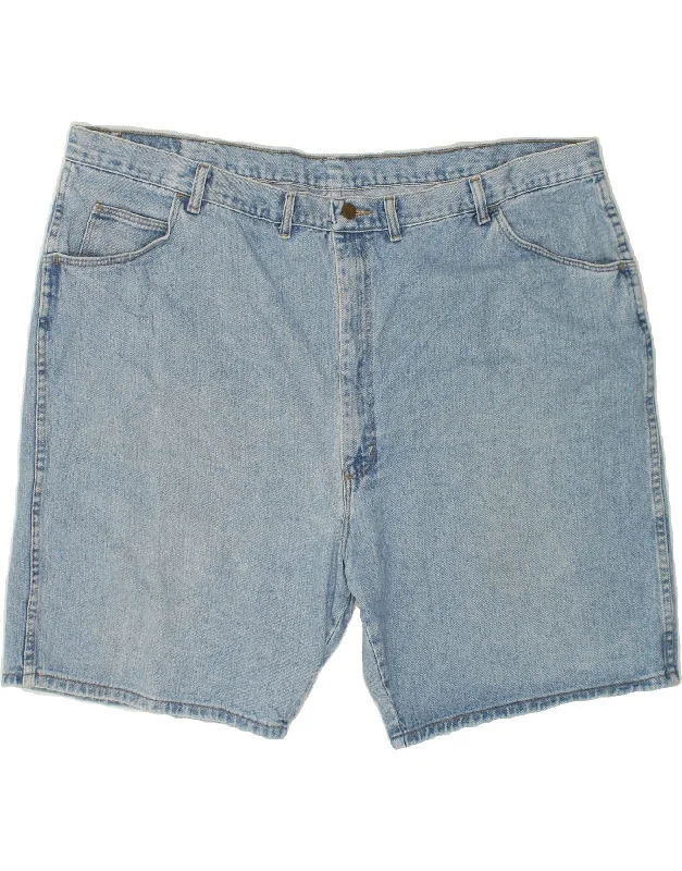 WRANGLER Mens Denim Shorts W48 4XL Blue Cotton